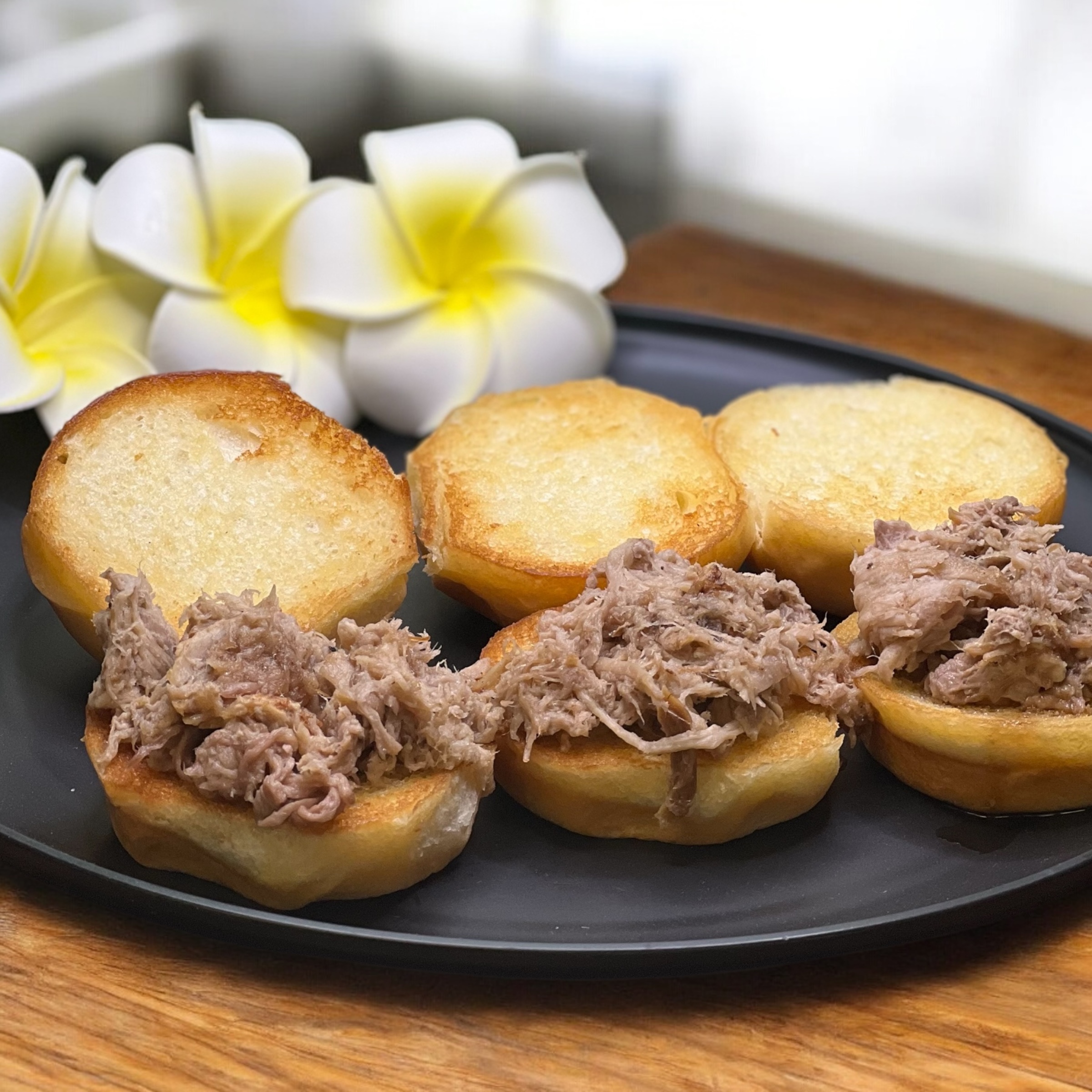 Kalua Pig Sliders.