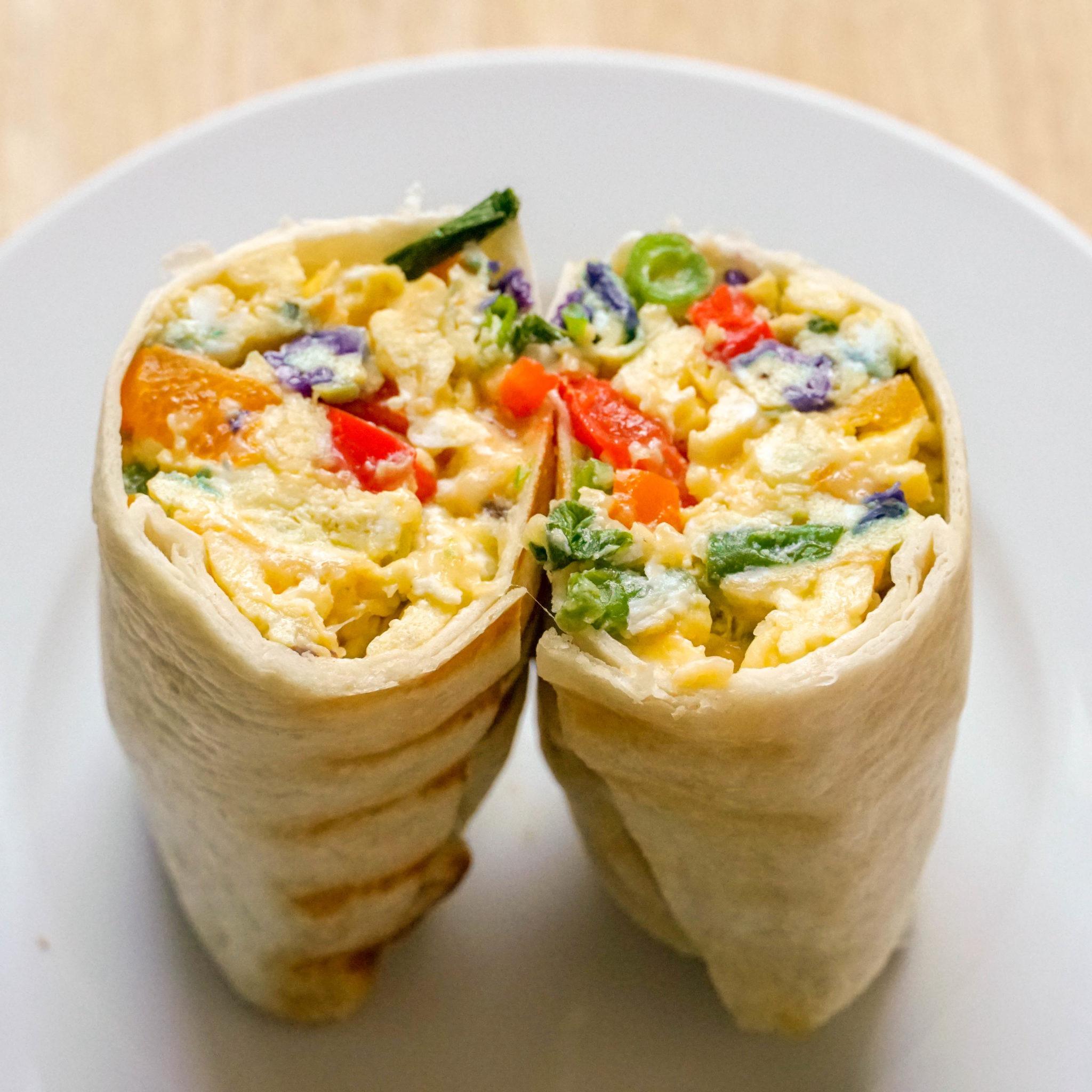 Veggie Skillet Burrito.