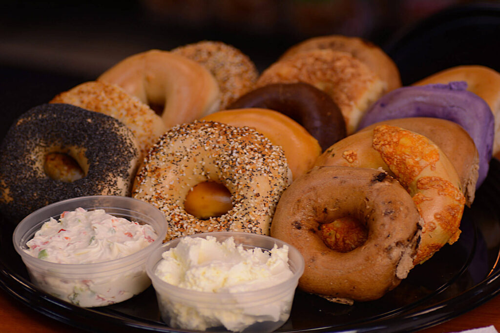 BAGEL with Spread.