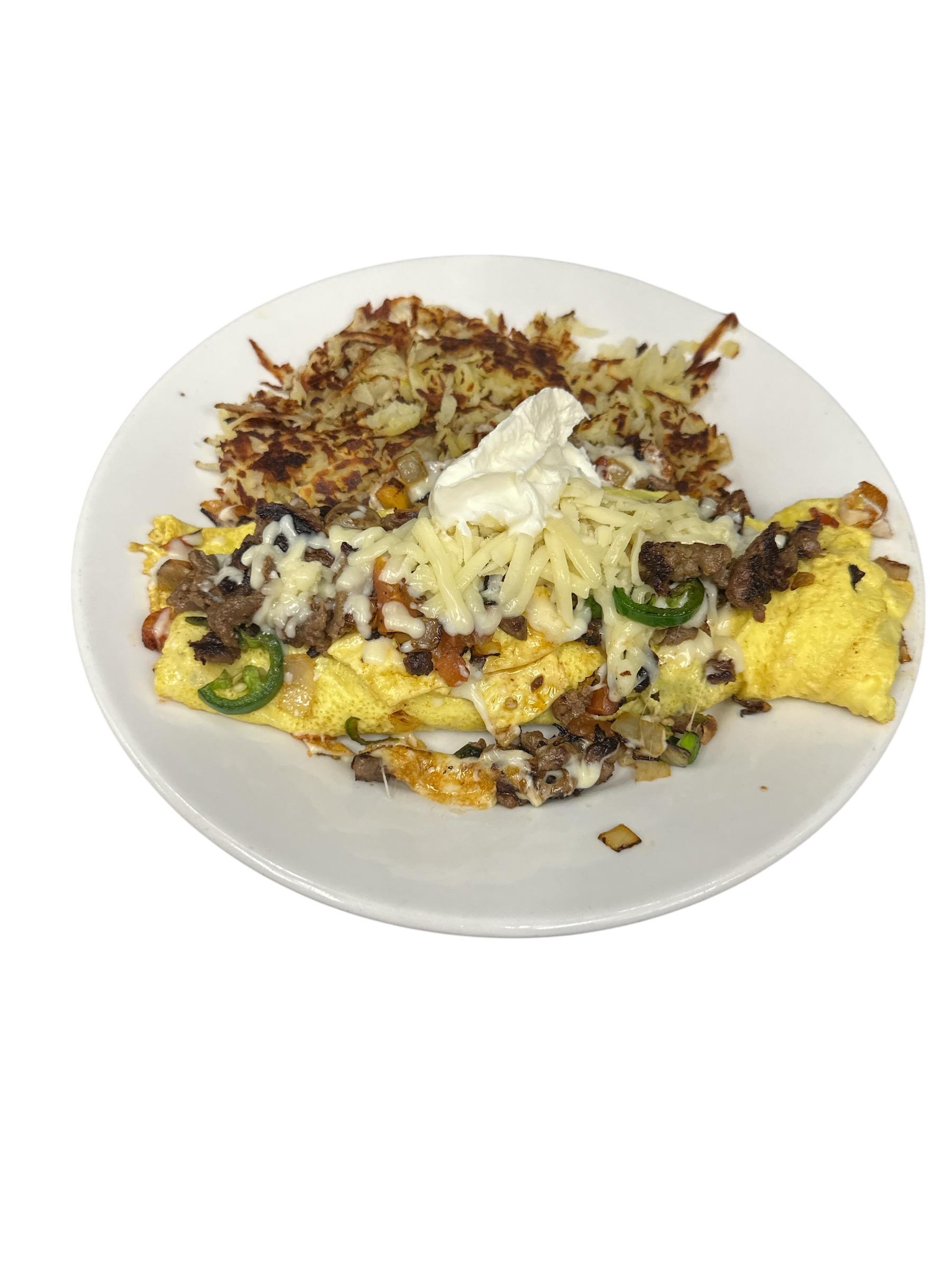 Al Fuego Omelet.