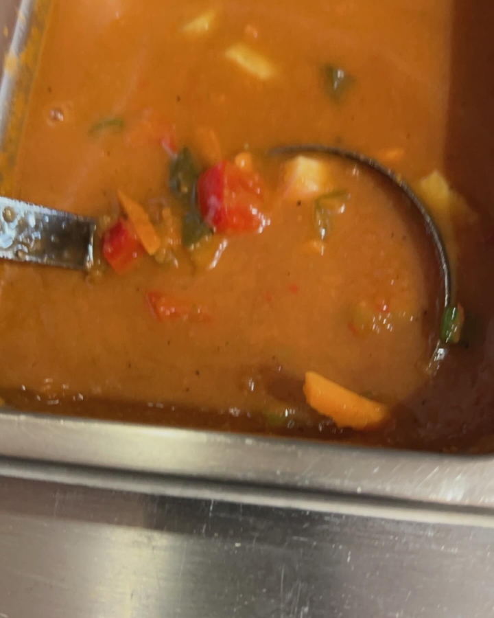 Chilled Chunky Gazpacho.