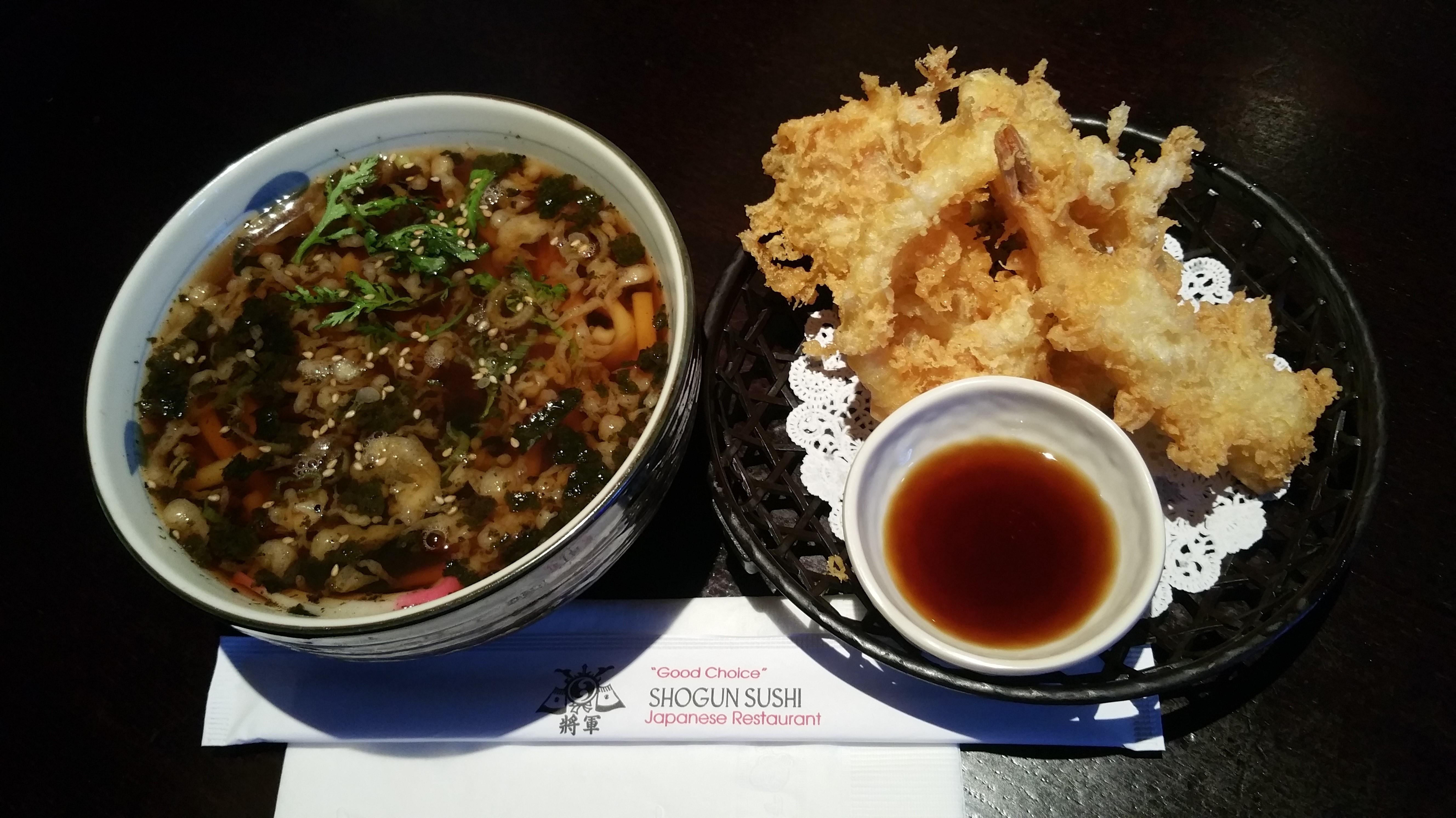 Tempura Udon.