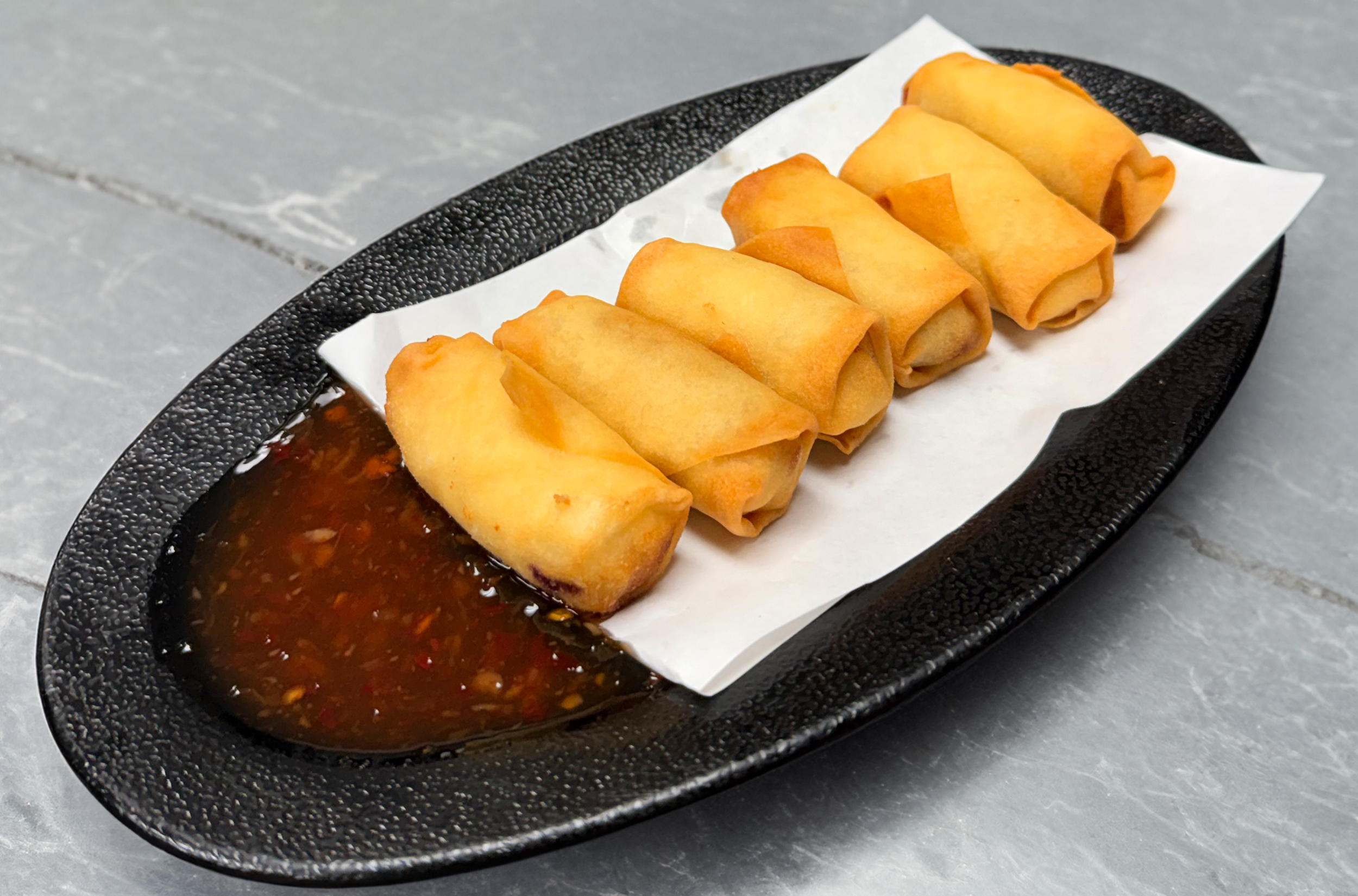 Vegetable Spring Rolls (6pc).