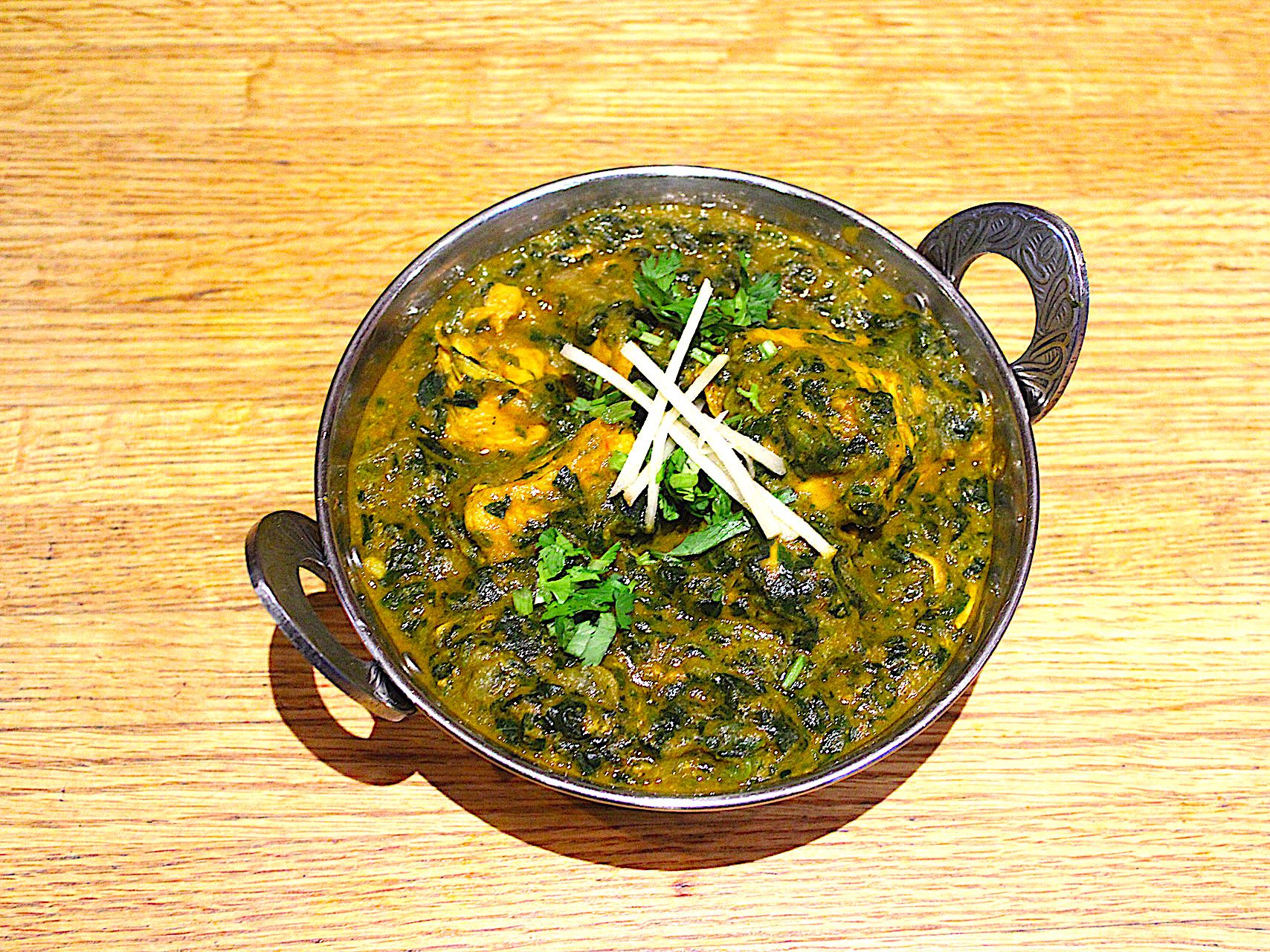 Chicken Saag.