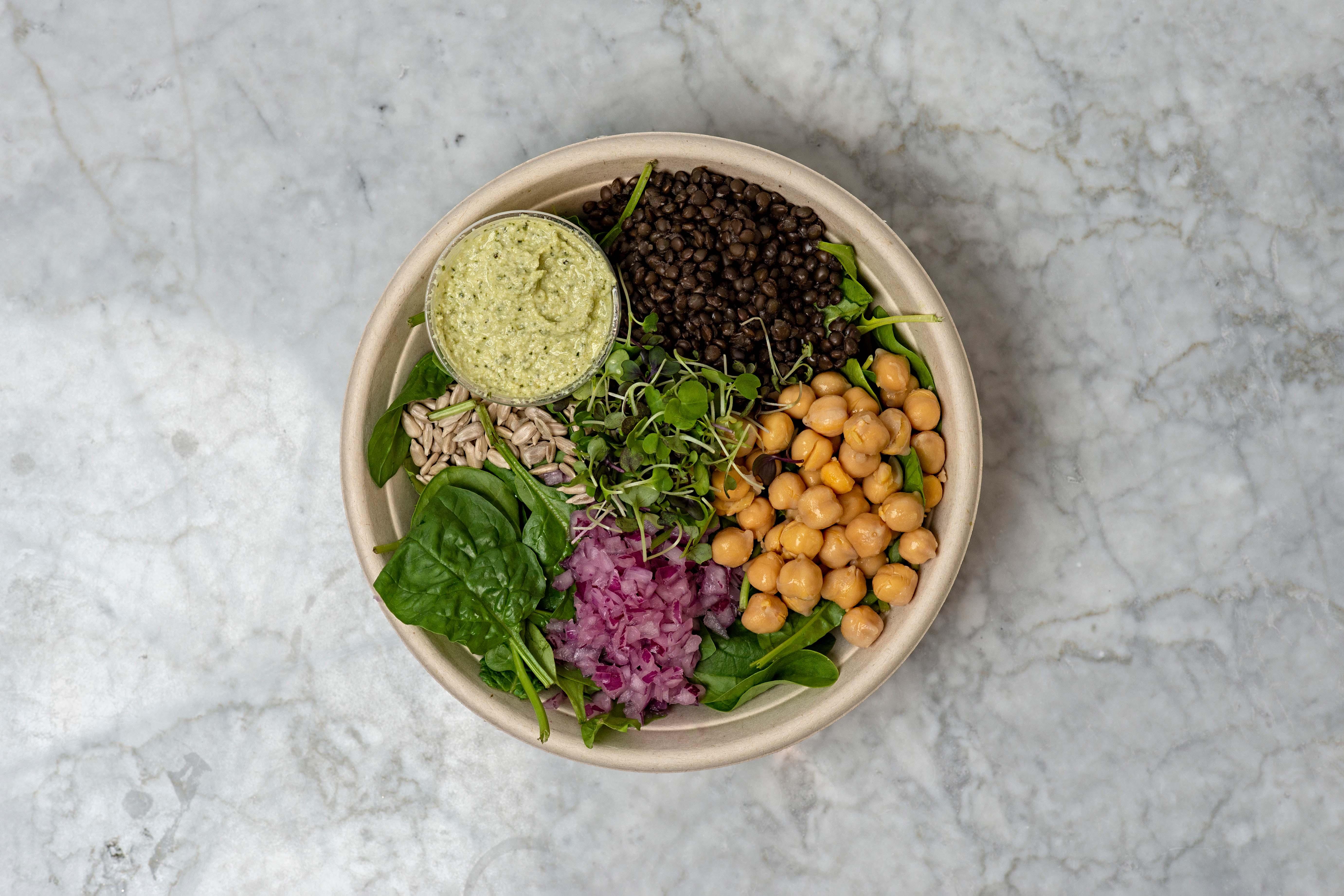 Green Goodness  (Includes cashew nuts).