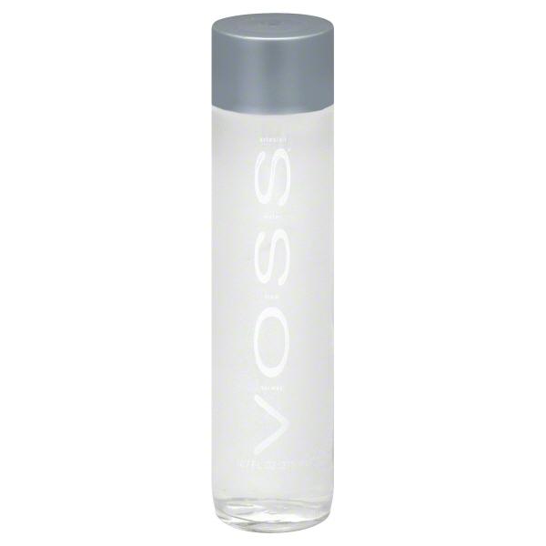 Voss Still Artesian Water Glass Bottle, 375ml.