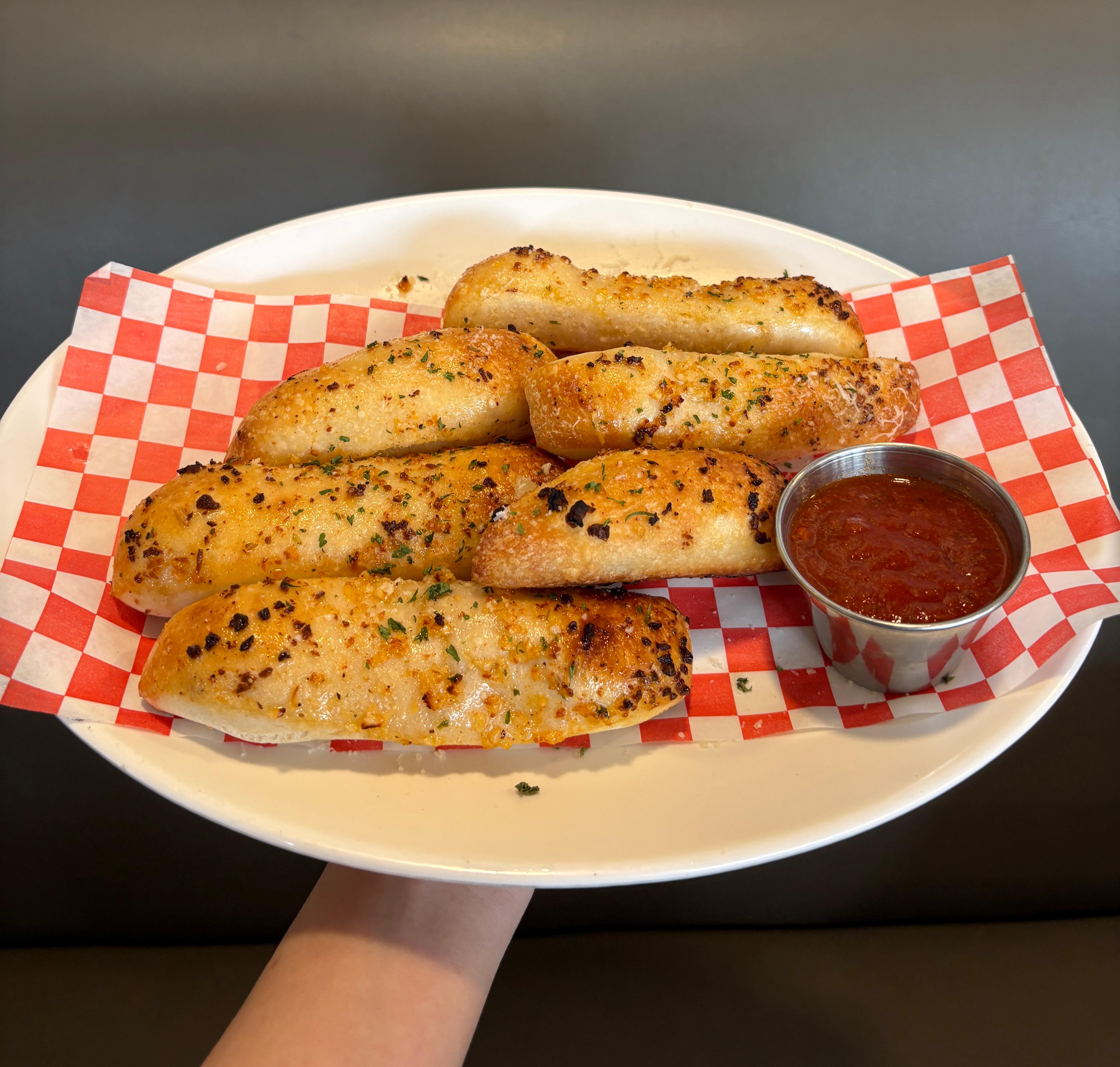 Garlic Bread Sticks.