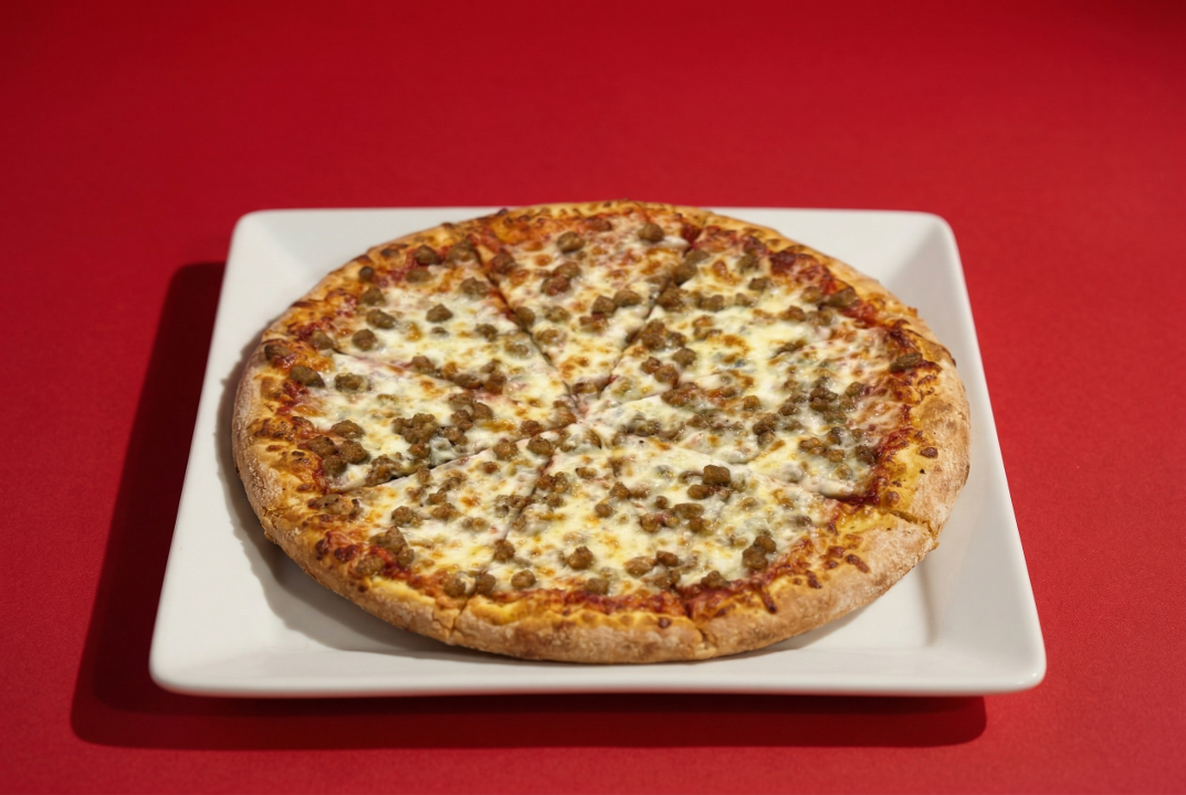 Large Beef Pizza.