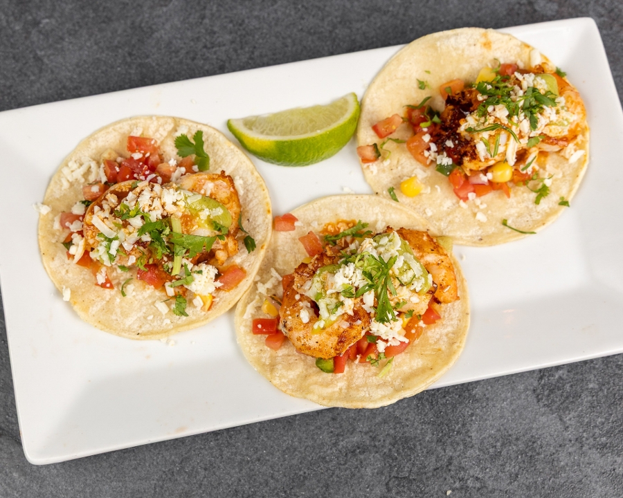 Chili Lime Shrimp Tacos.