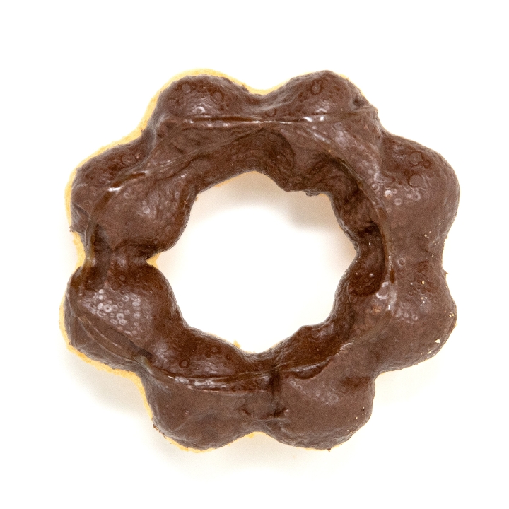 Chocolate Sea Salt Mochi Donut.