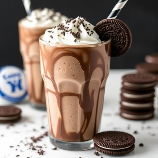 Chocolate Oreo Milkshake.