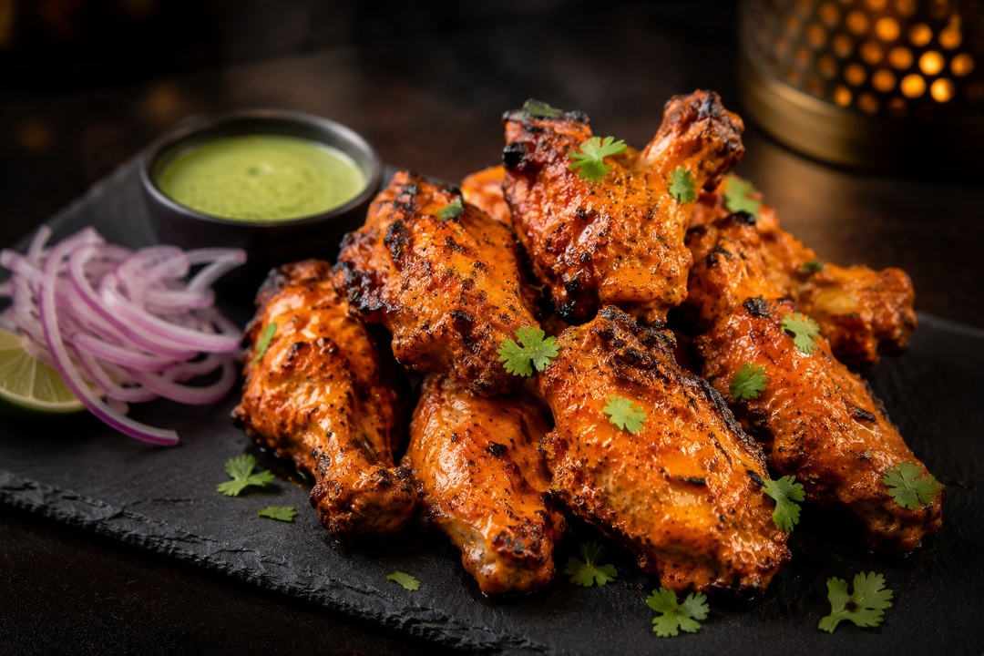 Tikka Masala Wings (8 Pieces).