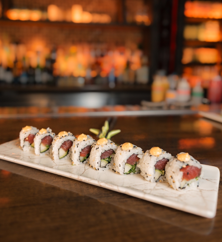 Spicy Tuna Roll.