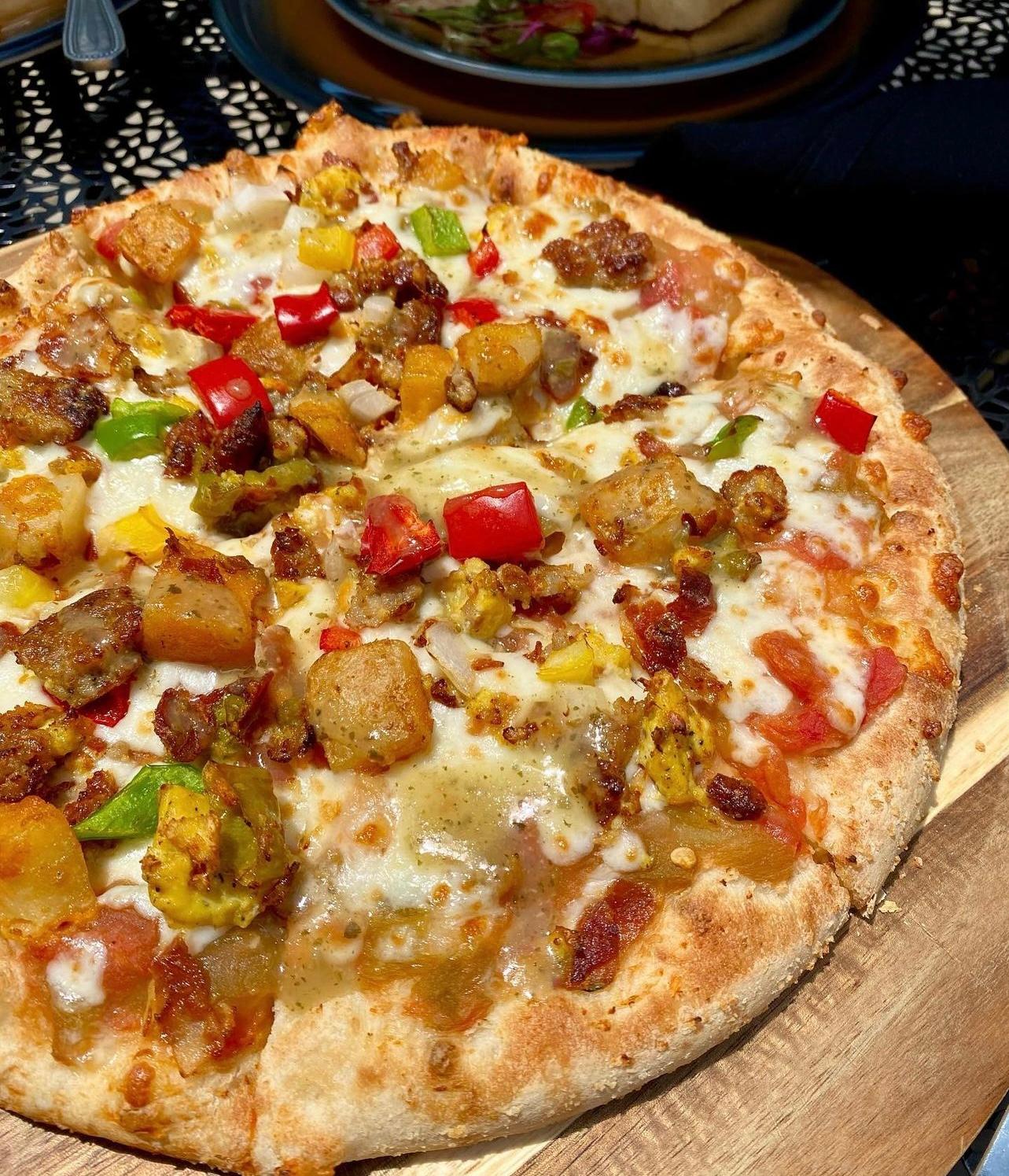Breakfast Pizza.