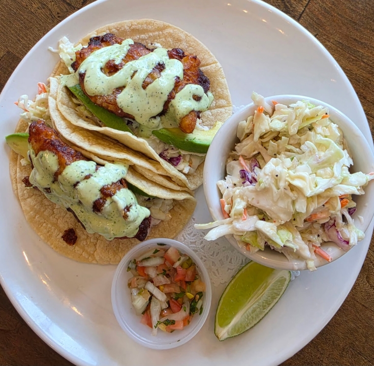 Shrimp Tacos.