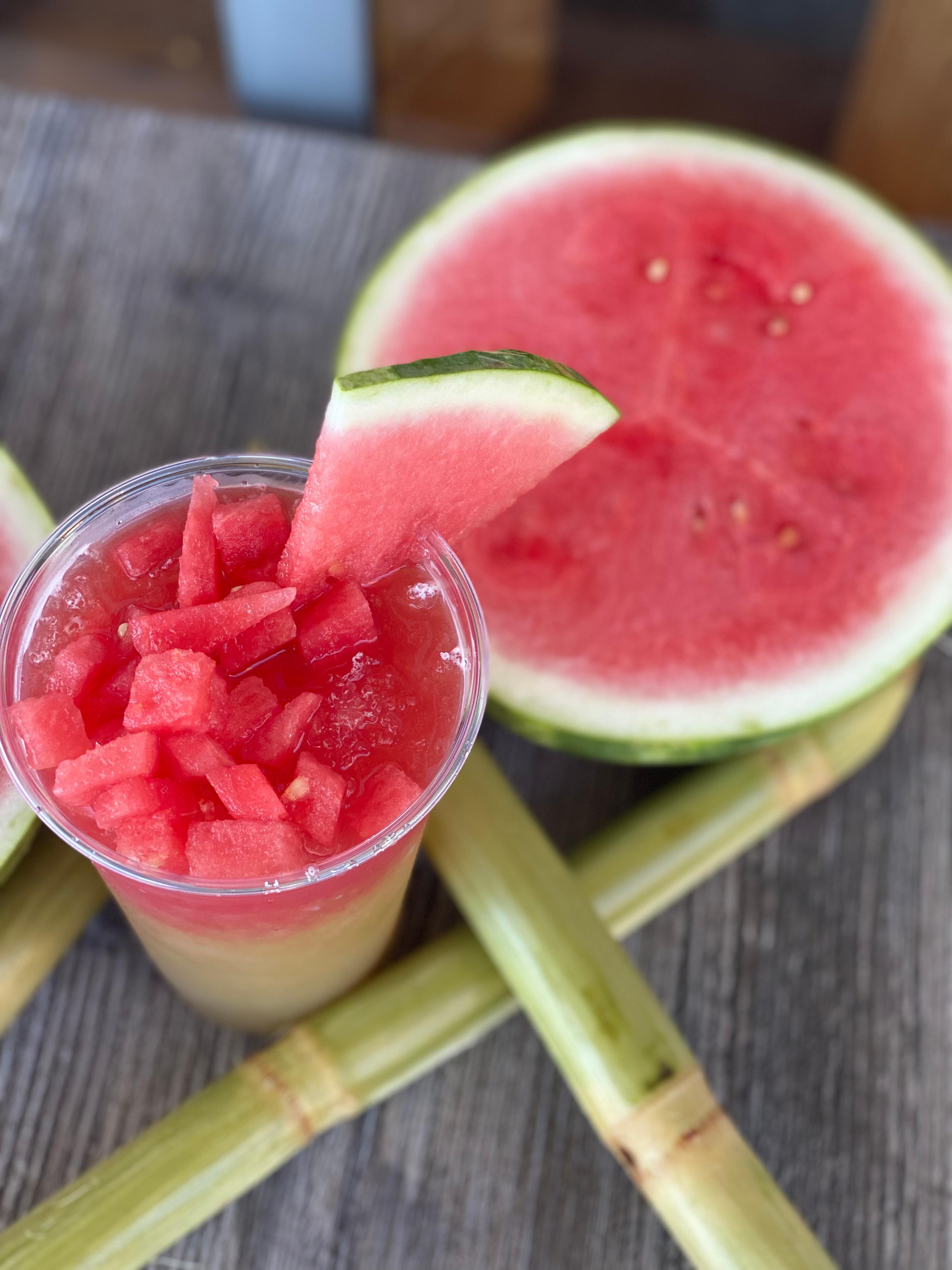 Watermelon- sugarcane.