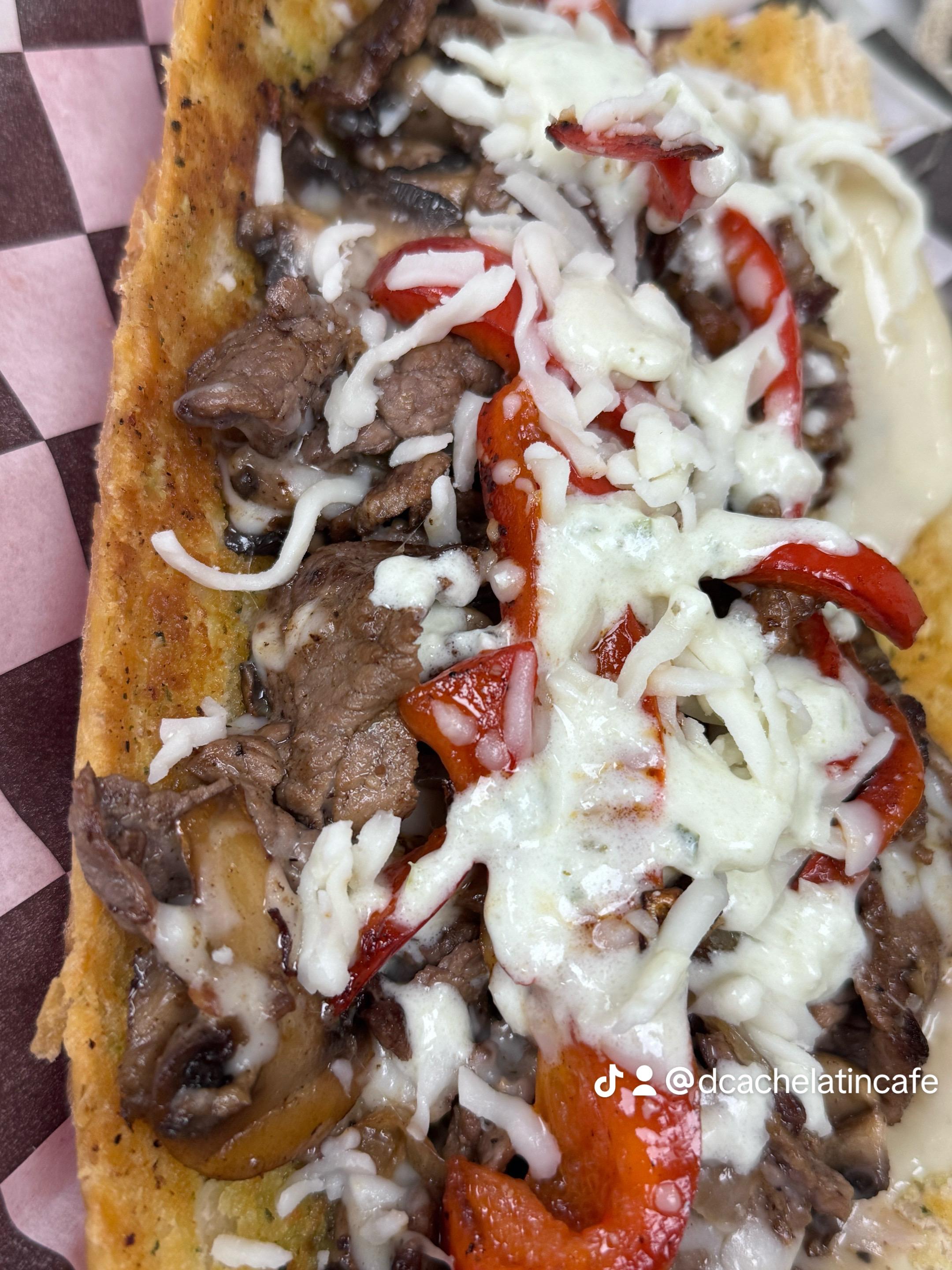 Philly Cheese Steak Cuban Style.