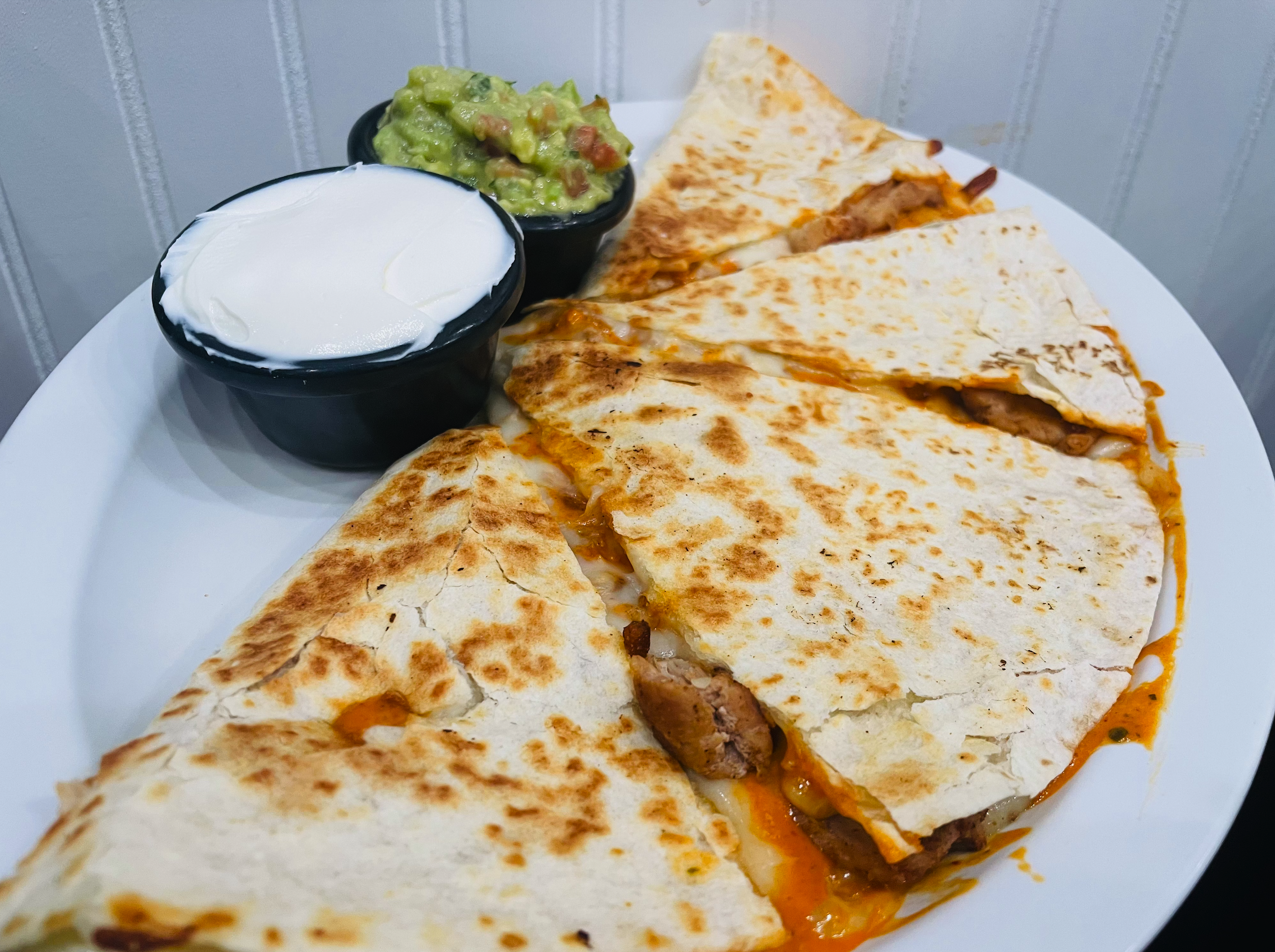 Kickin Chicken Quesadilla.