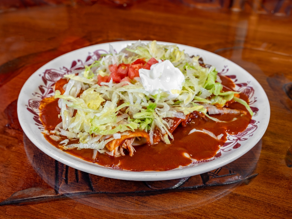 Enchiladas Rancheras.
