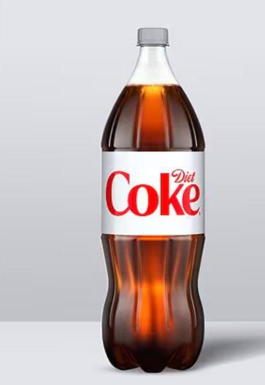 2 L DIET COKE.