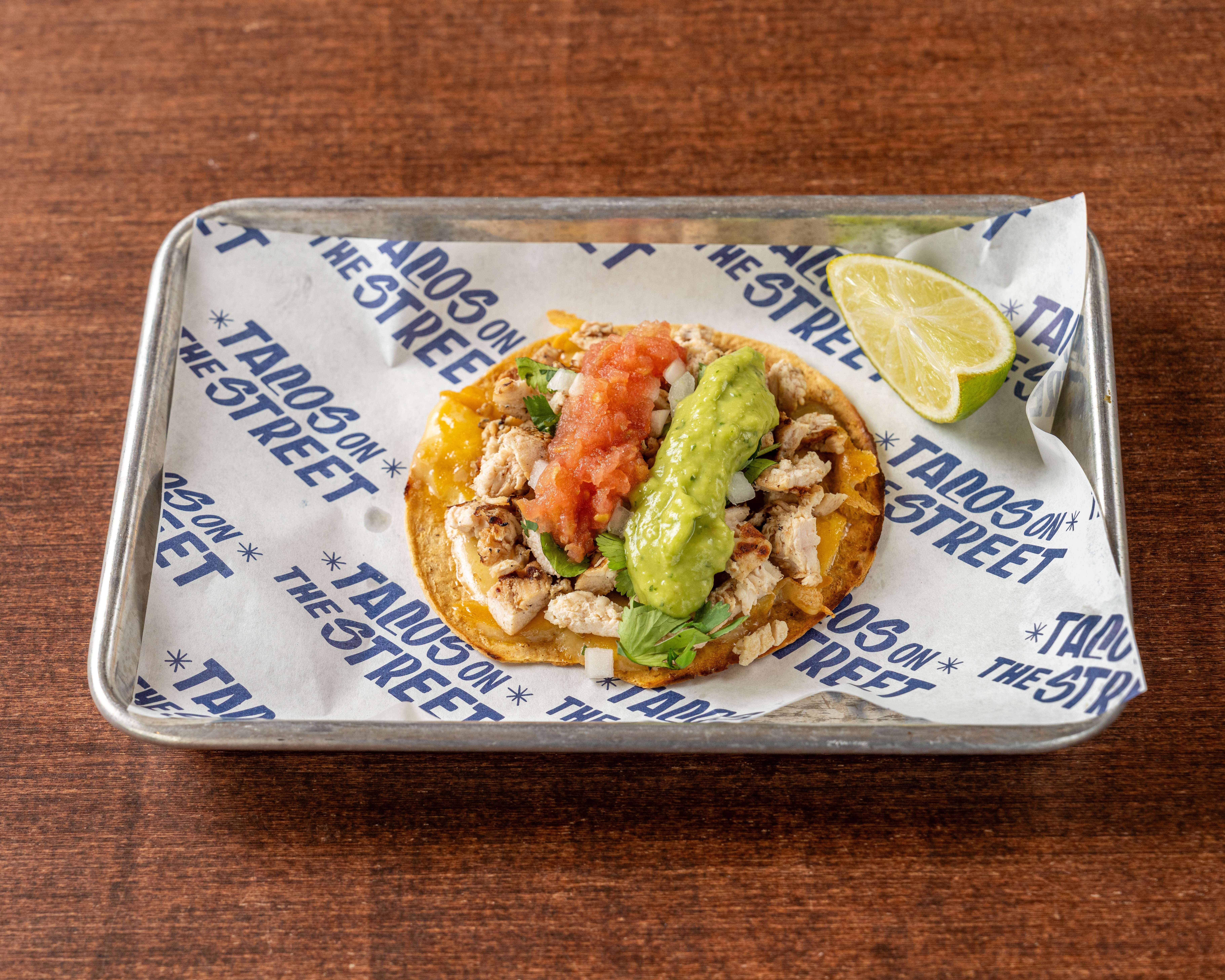 Chicken Tostada..