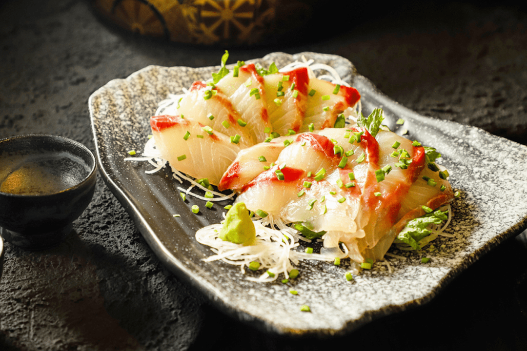 3 Pc Sashimi "Shima Aji" Striped Jack.