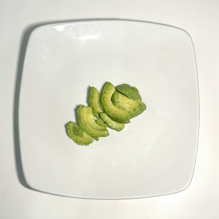 SIDE OF AVOCADO.