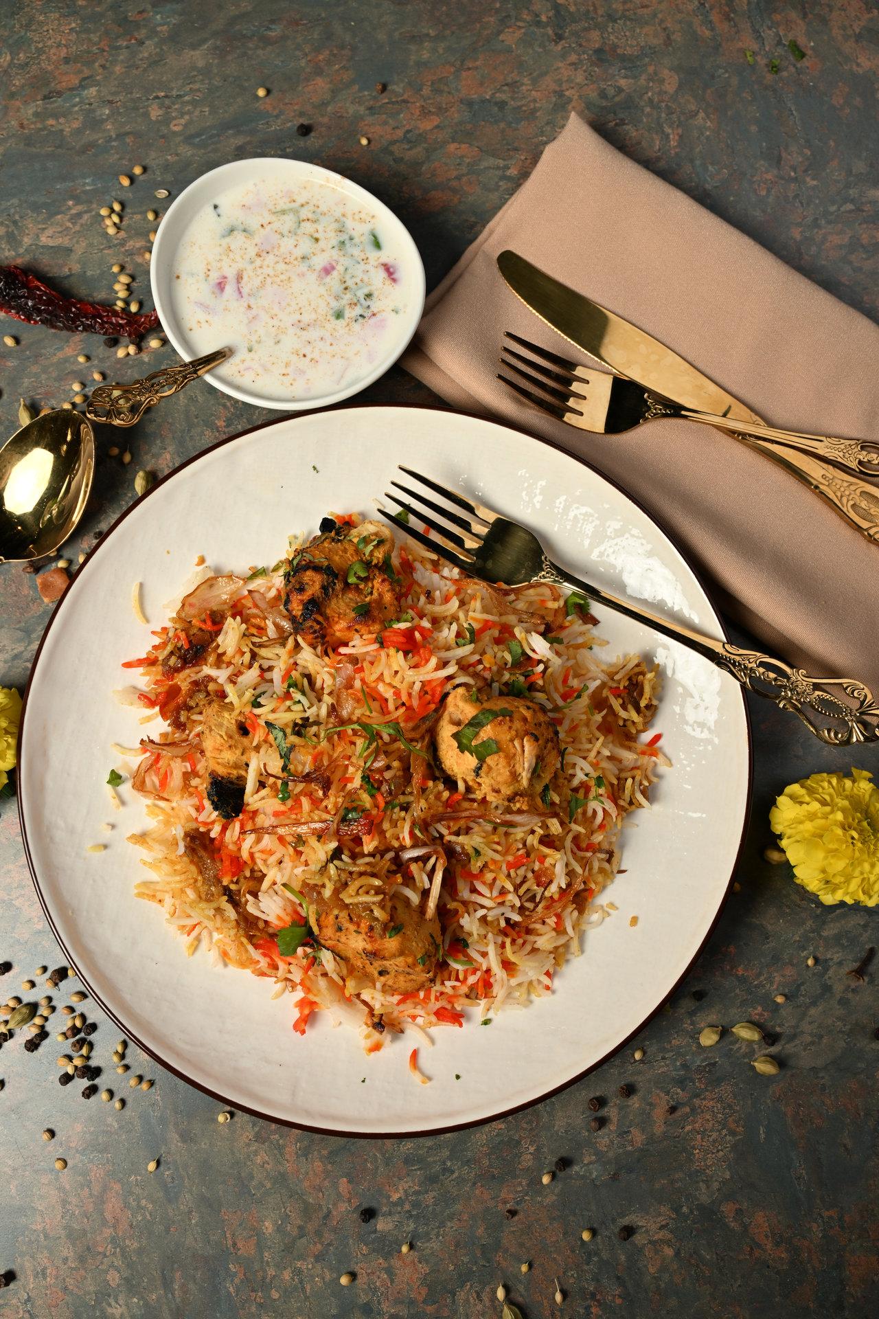 Chicken Biryani.