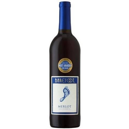 Barefoot Merlot | 750ml Wine Bottle.