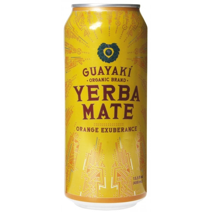 Orange Yerba Mate.