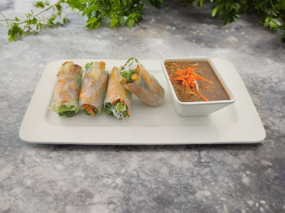 Grilled Chicken Spring Roll.