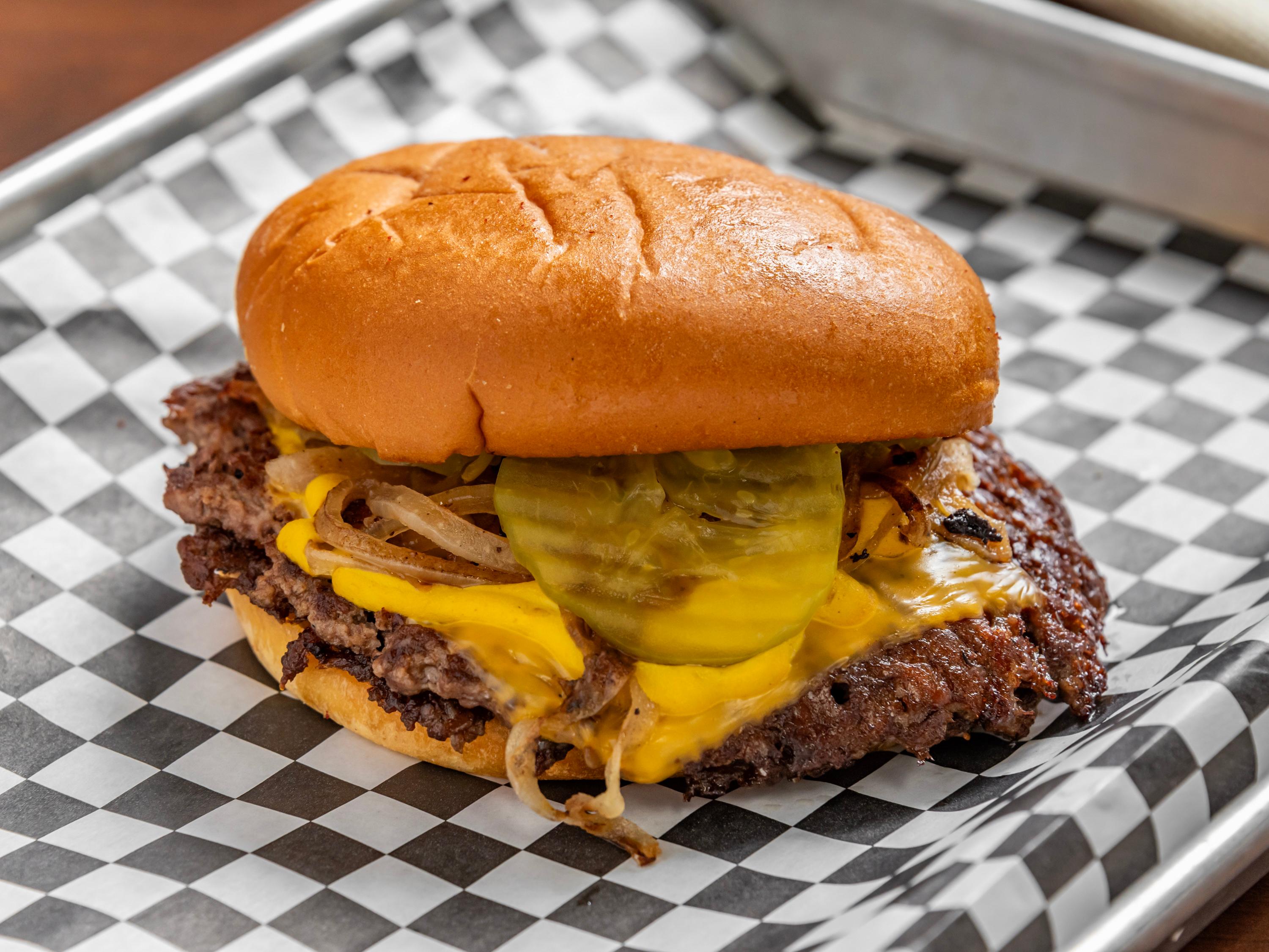 The Classic Oklahoma Onion Burger.