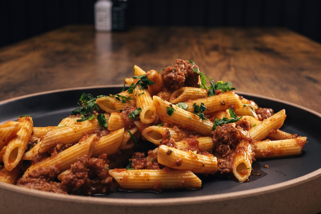 Famous Bolognese & Ziti.