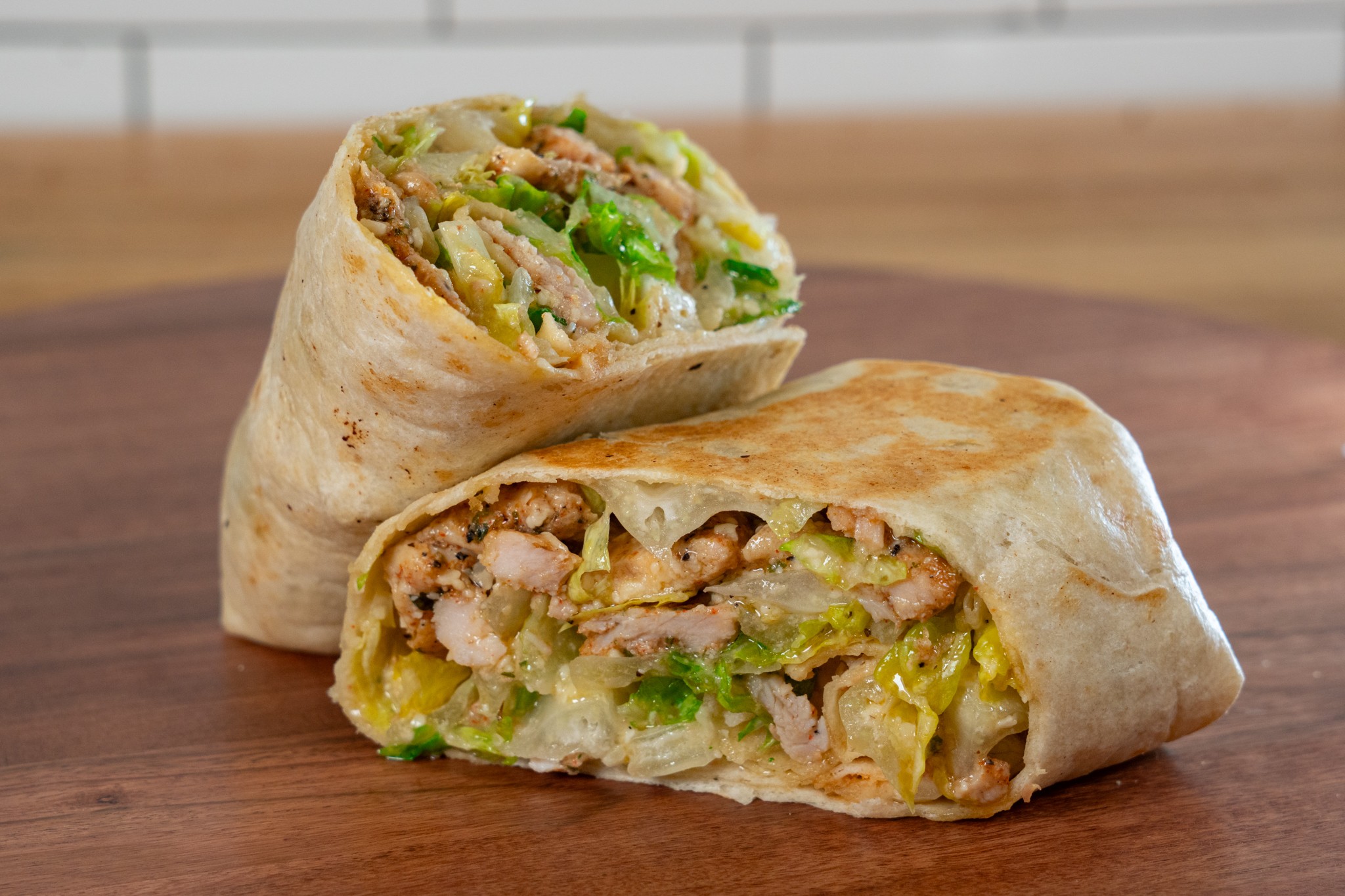 Chicken Caesar Wrap.