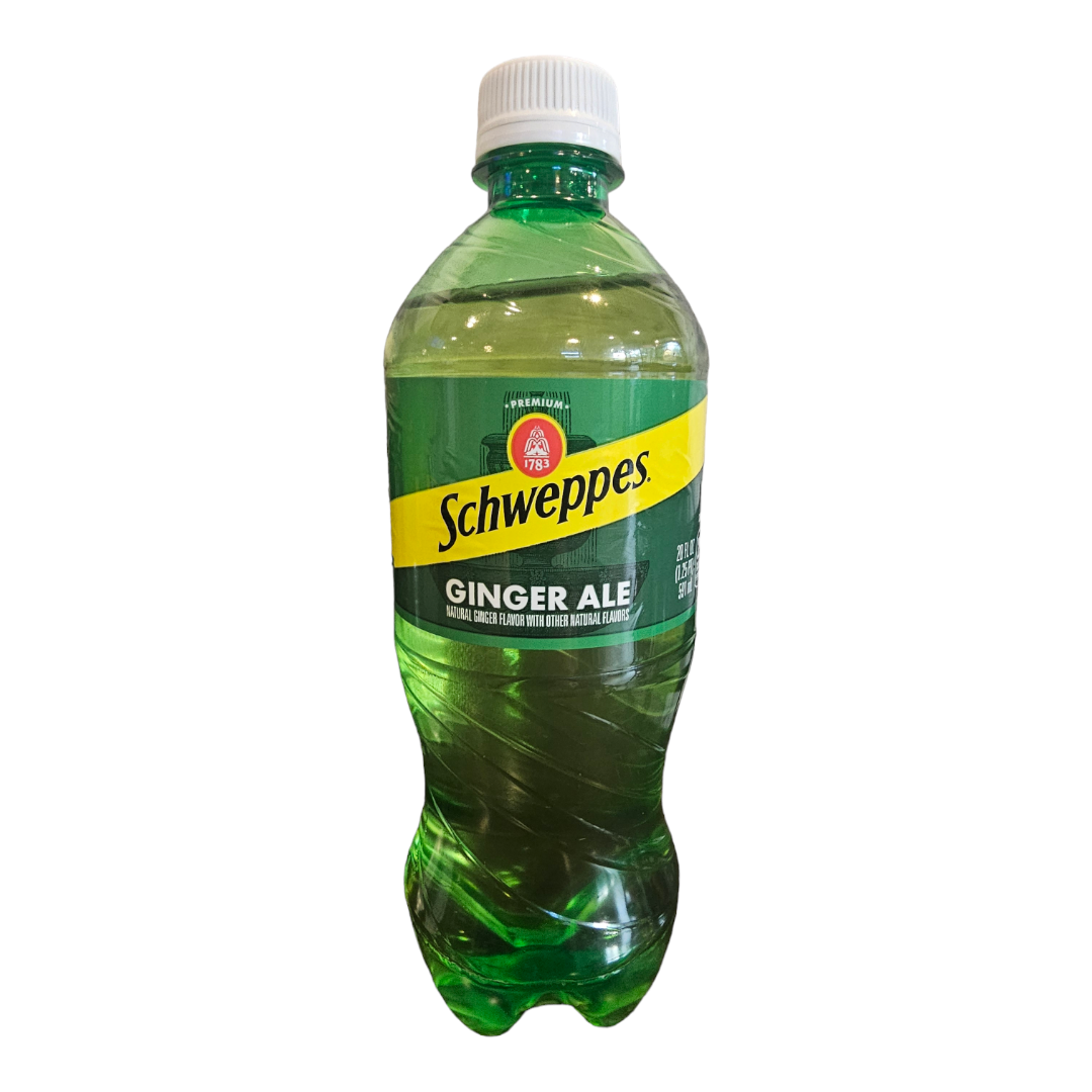 20 Oz Ginger Ale Soda.