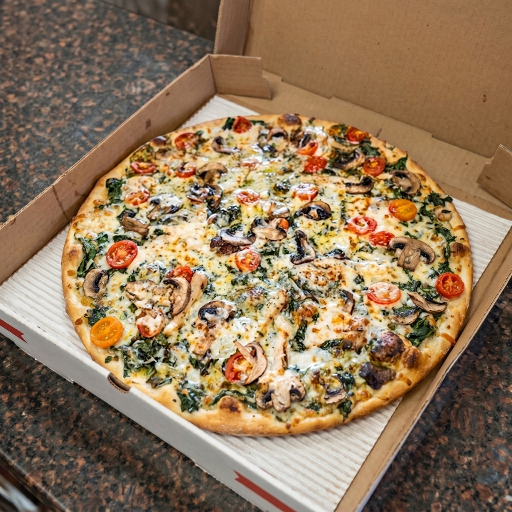 Pesto Chicken Pizza 18".