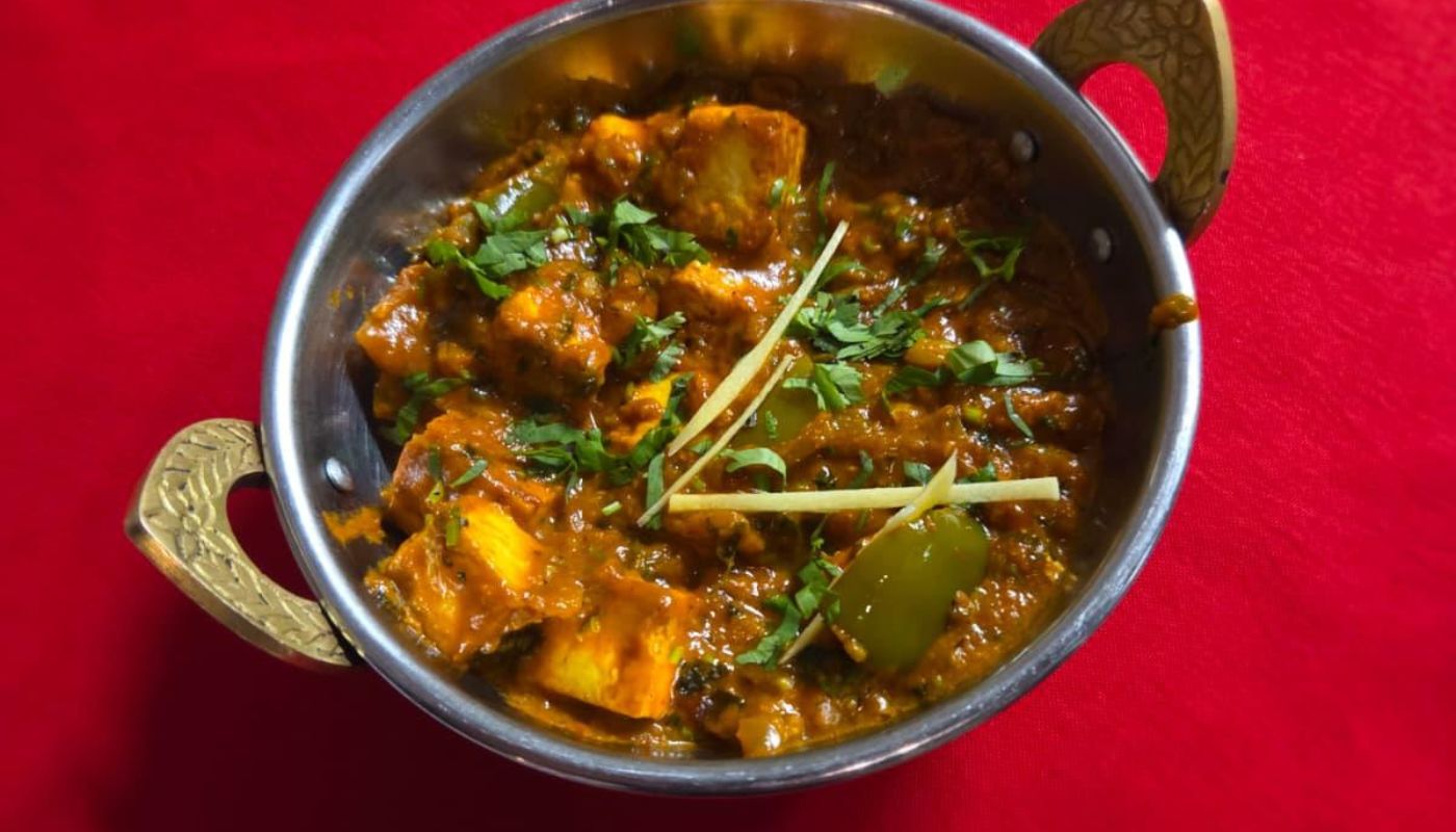 Kadhai paneer.