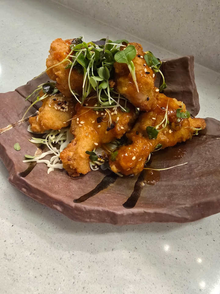 Sriracha Chicken Wings.