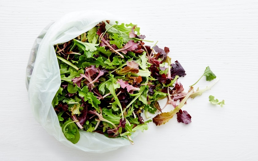 Organic Mixed Greens Small Plate.