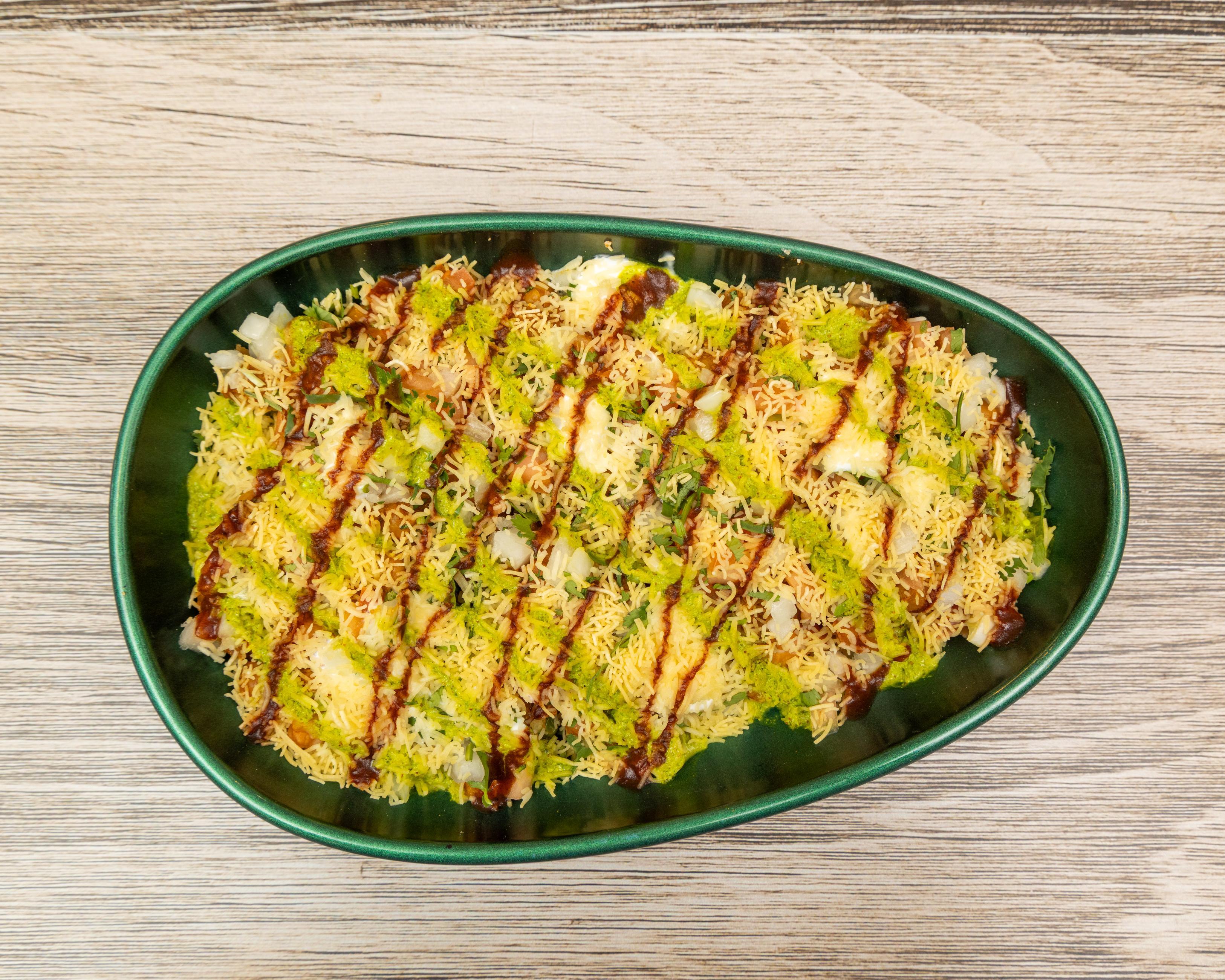 Samosa Chaat.
