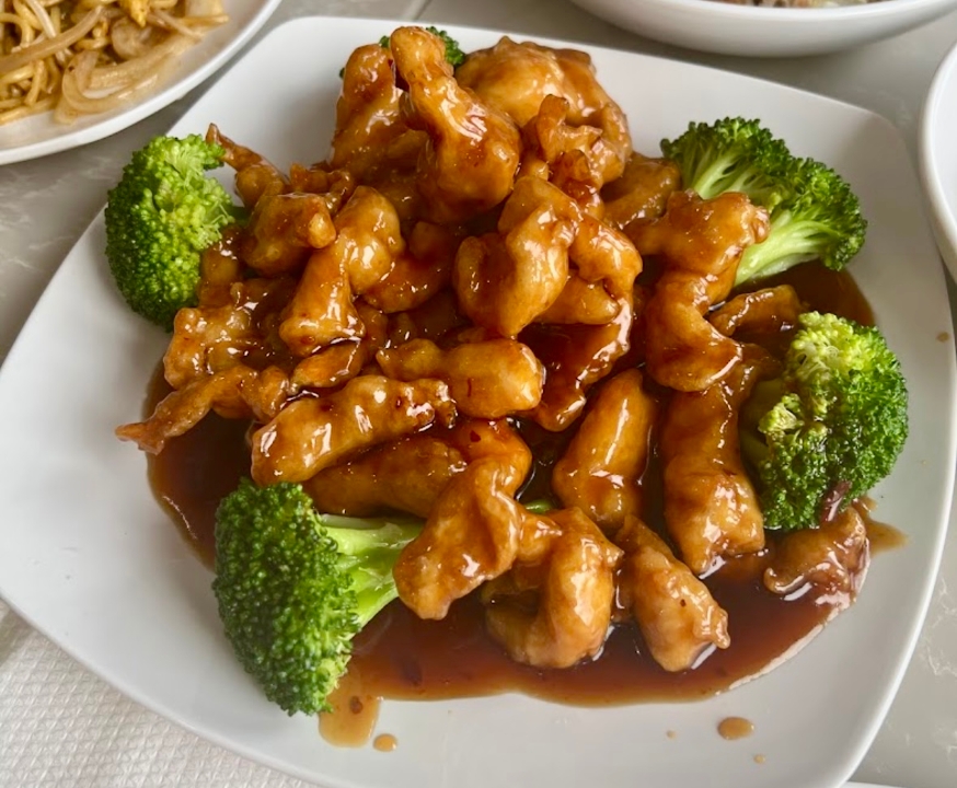 (LG) General Tso Chicken (大) 左宗鸡.
