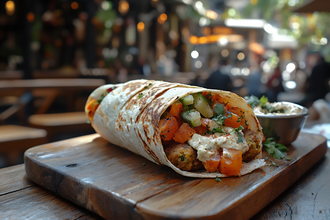 Burritos * NEW ITEM * * MEXiTERRANEAN *.