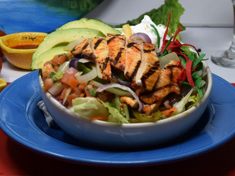 Jalisco Fajita Bowl.