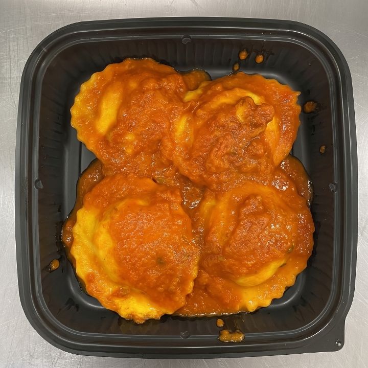 Ravioli Marinara Lunch.