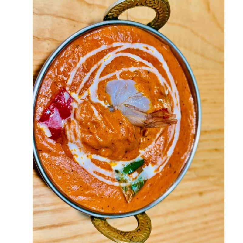 Shrimp Butter Masala.