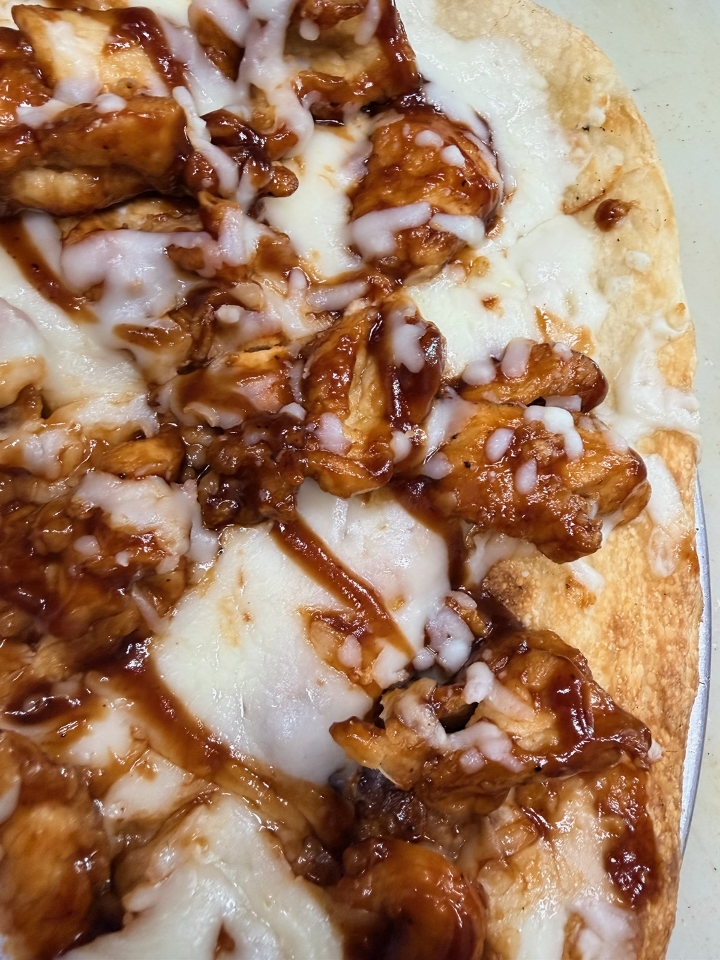 Barbecue Chicken Pizza.