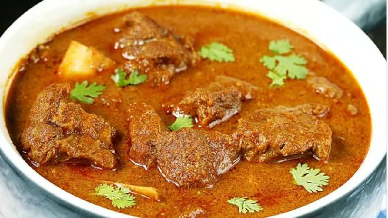 Hyderabad Goat Curry.