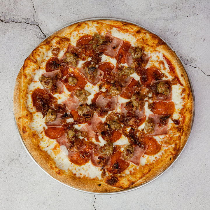 16" All Meat Pizza.