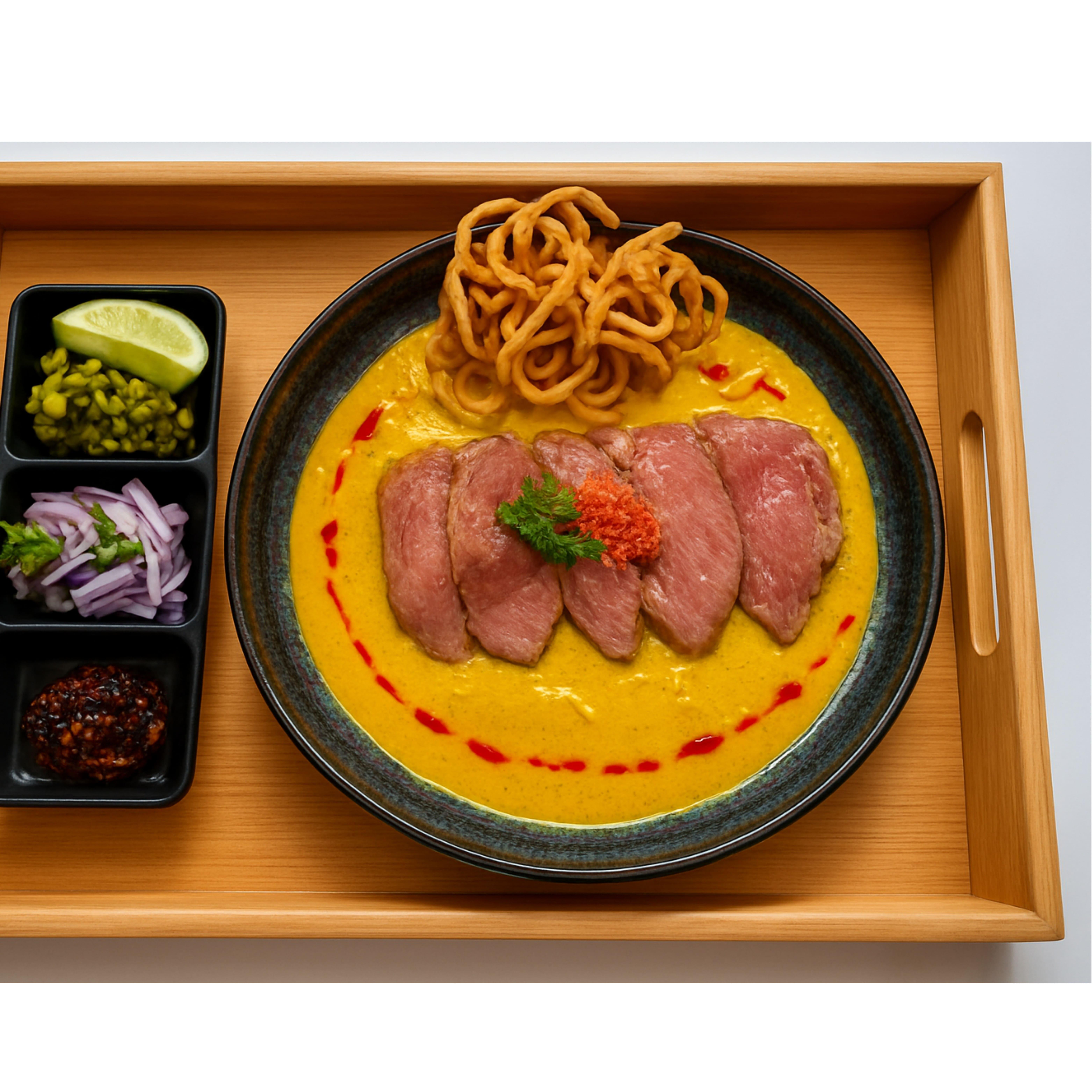 Japanese A5 Wagyu Khao Soi.