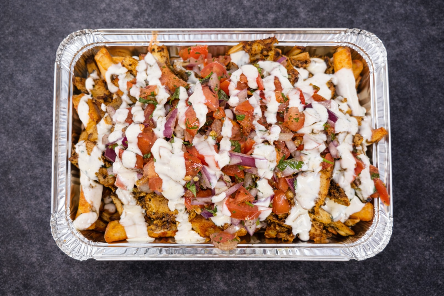 Chicken Shawarma Fries.